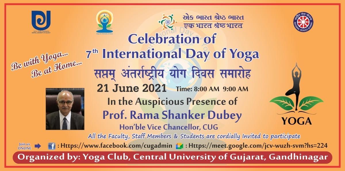 7th International Day of Yoga 2021.